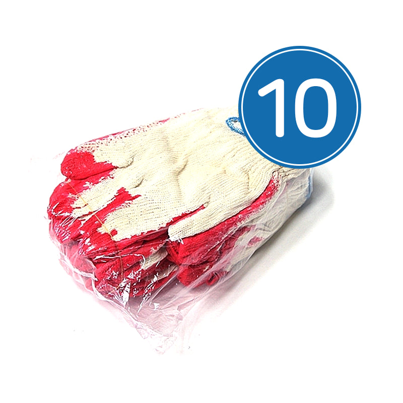 ASSI Arbeitshandschuhe - Halbe Beschichtung 10 Paar