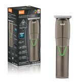 RAF Professioneller Haartrimmer, 5W Hochleistung, kabelloses Grooming-Set für Herren mit Edelstahlklingen, USB-C-Laden, Heimfriseur