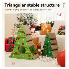 Coneko Weihnachtsbaum Katzenklettergerüst - Klein