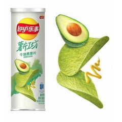 MHD:06.01.2023 Lay's Crisps Wasabi Avocado Flavour 104g