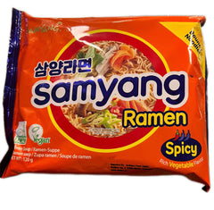 MHD:04.01.2025 SAMYANG Instant Ramen mit scharfer Gemüsesuppe 120g