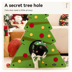 Coneko Weihnachtsbaum Katzenklettergerüst - Klein