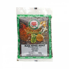 MHD:31.03.2025 NGR Black pepper whole 100g
