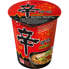 MHD:14.06.2024 Nongshim Shin Cup Noodle Soup 68g