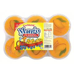 MHD:03.01.2024 CORNICHE Mango Pudding 6x110g