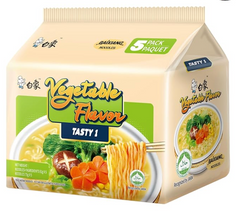 MHD:10.11.2024 BaiXiang Instant-Nudeln mit Gemüsegeschmack 5 x 81g