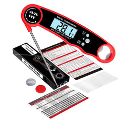 Digitales Lebensmittelthermometer, Sofortablesbar, Fleisch & Grill