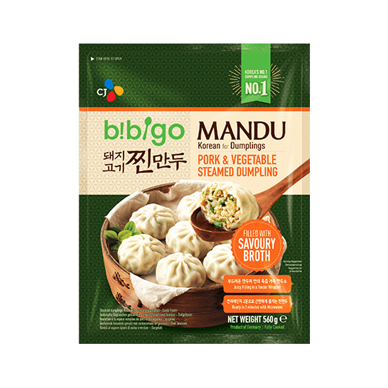 BIBIGO Jjin Mandu - Schweinefleisch & Gemüse