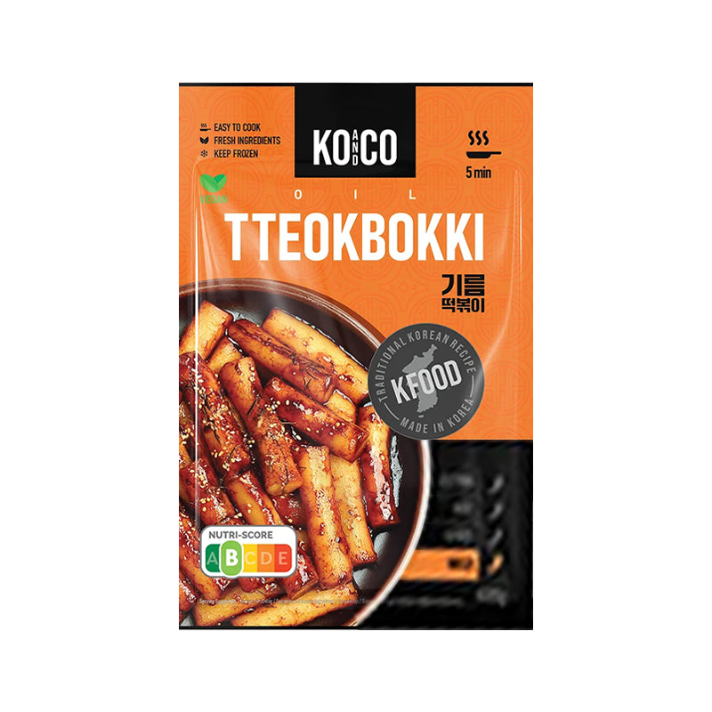 KO & CO Oil Tteokbokki - Gebratener Reiskuchen