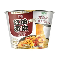 BAIJIA A-Kuan Breite Nudeln Bowl sauer-scharf 115 g