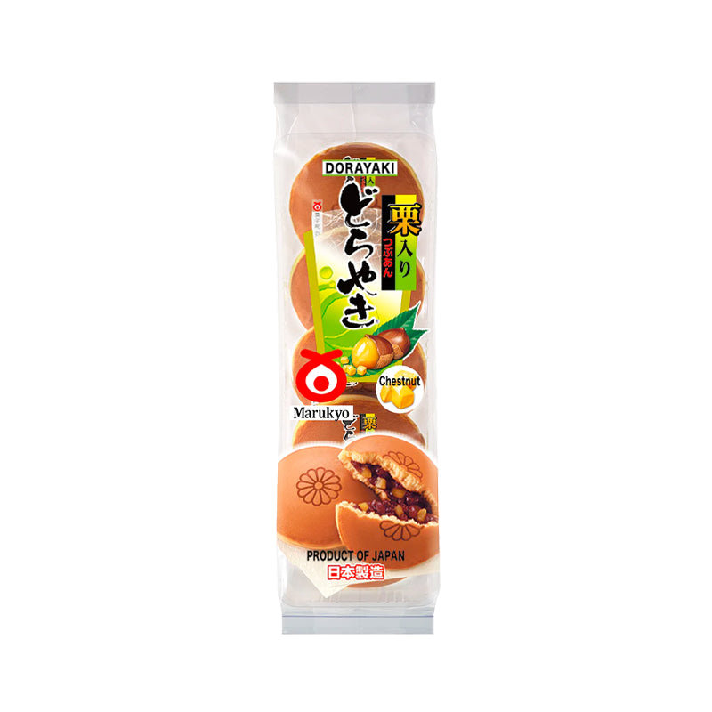 MARUKYO Dorayaki - süßen roten Bohnen und Kastanie - 5 Stk