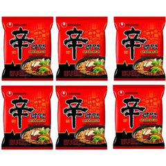 Nongshim Instant Nudeln Shin Ramyun 6 X 120g