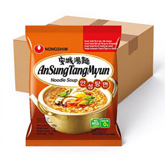Nongshim AnSungTangMyun Instant-Nudel-Suppe 20*125g 1 Karton (20 Stück)