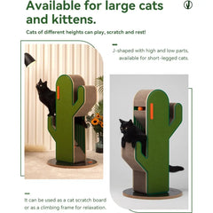 Coneko Urban Oasis Serie - Kleiner Kaktus Katzenklettergerüst - Kratzbaum