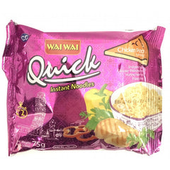 MHD:23.03.2024 Wai Wai Quick Instant Noddles Chicken Pizza Flavour 75g