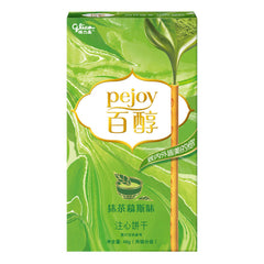 MHD:23.11.2023 Glico pejoy Keksstick Matcha, 48 g
