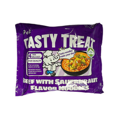 MHD:22.07.2024 Baixiang Soup Instant Noodle Beef Sauerkraut Flavour 100g