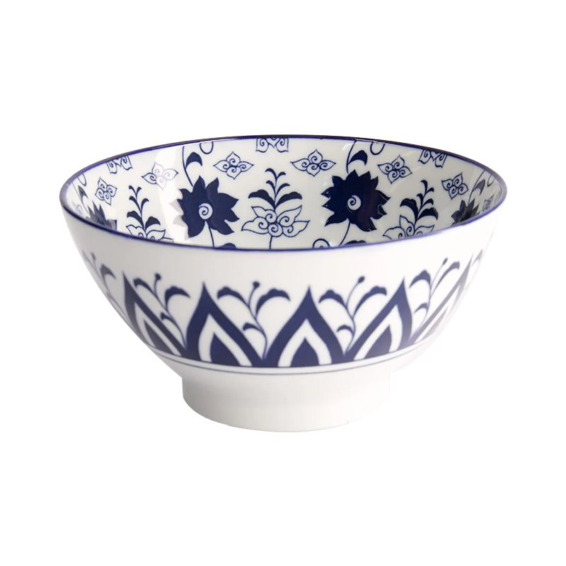 Tokyo Blue Mixed Bowls Ramen 18x9cm 1000ml Botan