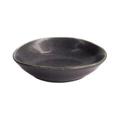 Onyx Noir Oval Sauce Dish 10x2.6cm