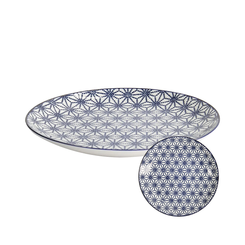 Nippon Blue Plate 20,6x2,2cm Star