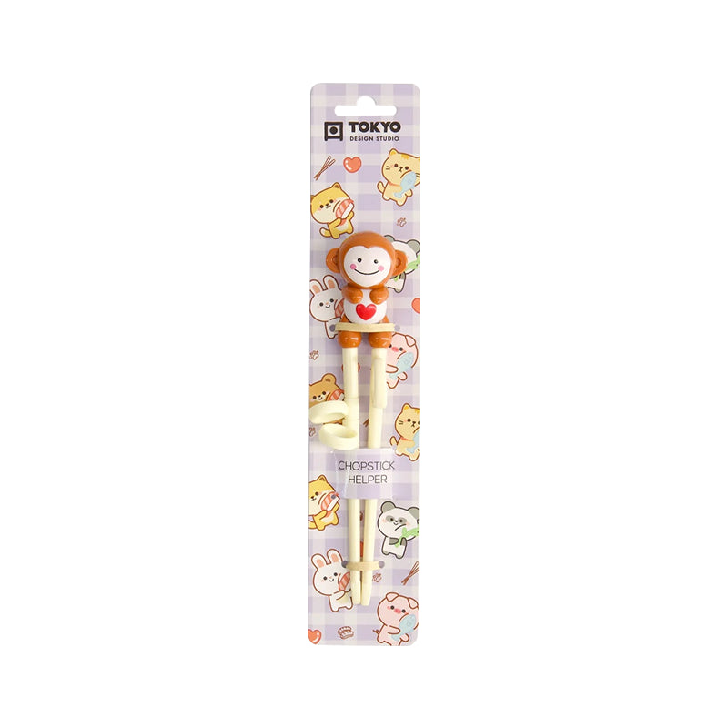 TOKYO DESIGN STUDIO Children Chopsticks - Monkey 18cm