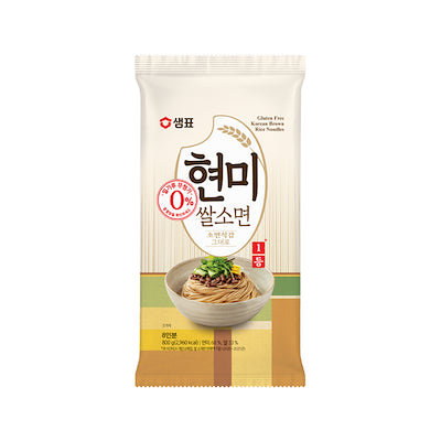 SEMPIO Glutenfreie koreanische Nudeln aus braunem Reis 800g