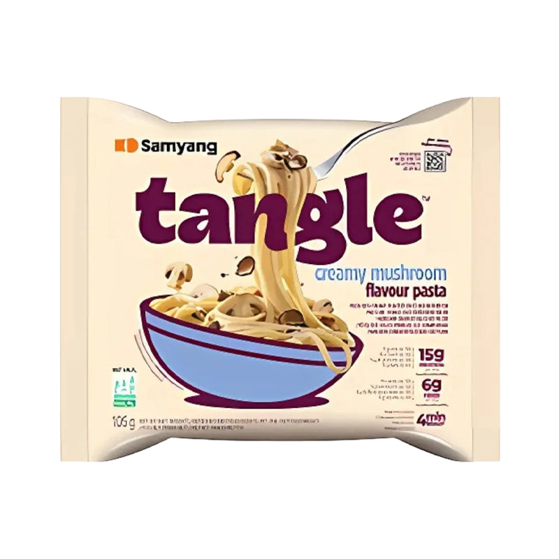SAMYANG Tangle Pasta mit cremiger Pilzsauce