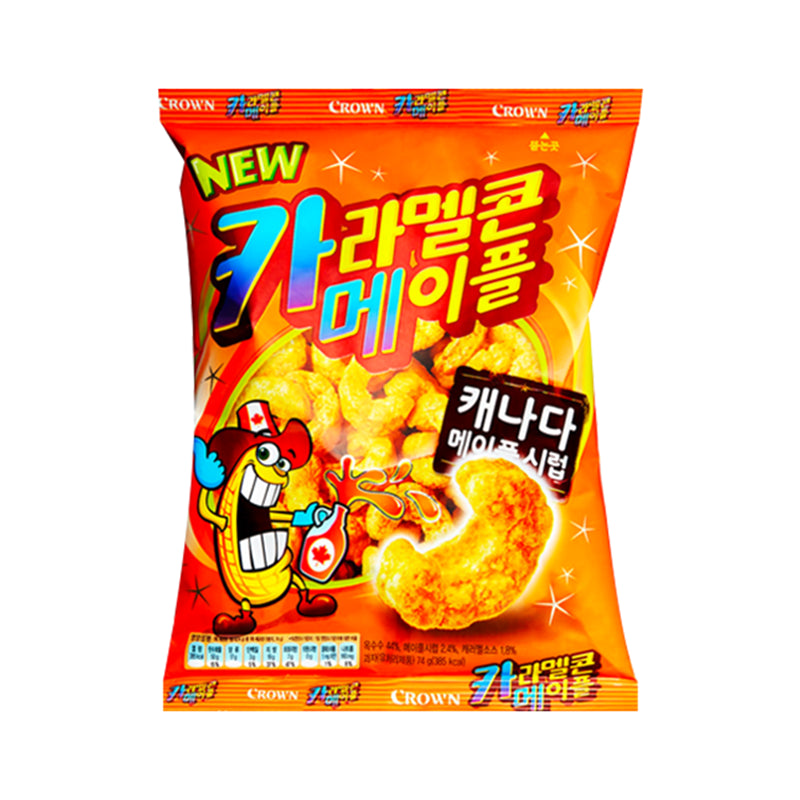 CROWN Caramel Corn - Ahornsirup