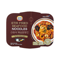 CHEF STORY Bokkeum Jjamppong - Gebratene Nudeln mit Meeresfrüchten