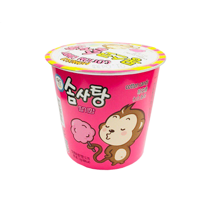 MONGSCO Zuckerwatte - Erdbeere