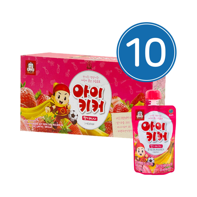 CHEONG KWAN JANG I-Kicker - Erdbeere & Banane - 10 er