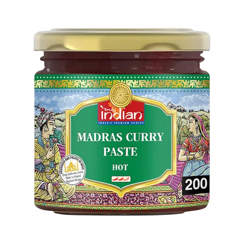 TRULY INDIAN Madras Curry Paste Hot