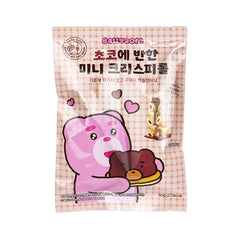 BELLYGOM Mini-Knusperrollen Schokolade 50 g