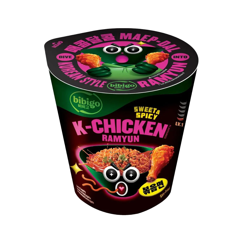 BIBIGO Sweet & Spicy K-Chicken Ramyun Cup 97,5 g
