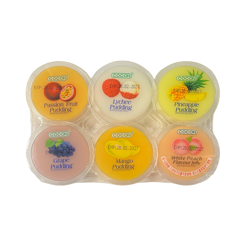COCON Nata-de-Coco-Pudding Sortiment 480 g