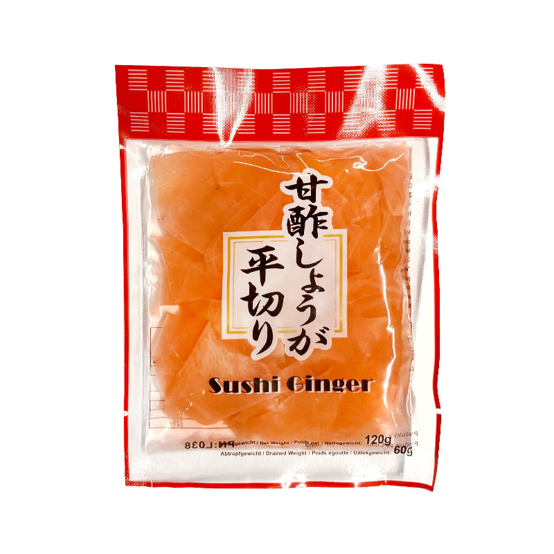 DARUMA Eingelegter Sushi-Ingwer -Pink 60 g