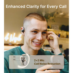 EDIFIER A6 Open-Ear Bluetooth-5.4-Kopfhörer, Schwarz - 3