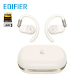EDIFIER A6 Open-Ear-Kopfhörer, kabellose Bluetooth 5.4-Ohrhörer, LDAC Hi-Res-Audio, AI Clear Calls, verstellbare Ohrbügel, 40 Stunden Wiedergabezeit, Schnellladung, Multi-Point-Verbindung, IP55, Elfenbein - 1