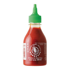 MHD:28.03.2025 Flying Goose - Sriracha scharfe Chilisauce "Original" - grüner Deckel - 200 ml