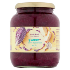 G’WOON Rotkohl mit Apfel 720 ml