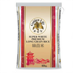 Golden Lily weißer Langkornreis 20 kg