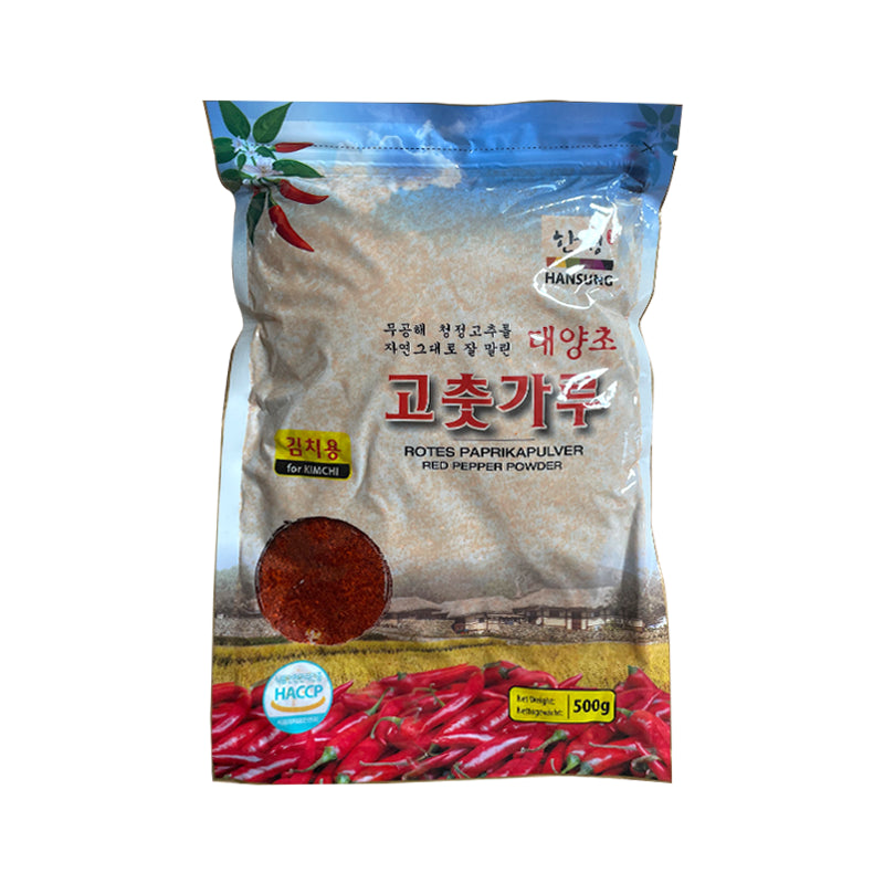 HANSUNG Rotes Paprikapulver für Kimchi - grob 500 g