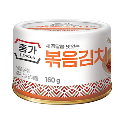 JONGGA Bokeum Kimchi 160g