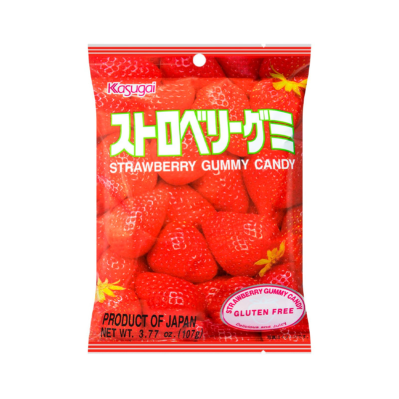 KASUGAI Erdbeer-Geleebonbons 102 g