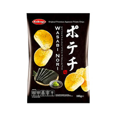 KOIKEYA Premium Kartoffelchips Wasabi & Gim 100 g