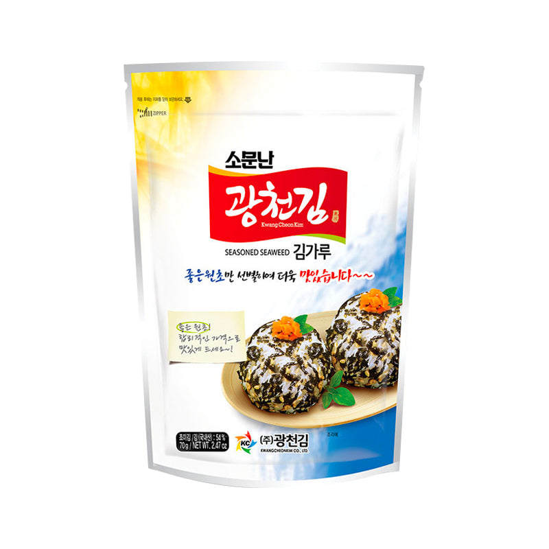 KWANGCHEONKIM Gewürzte Seetangflocken 70 g