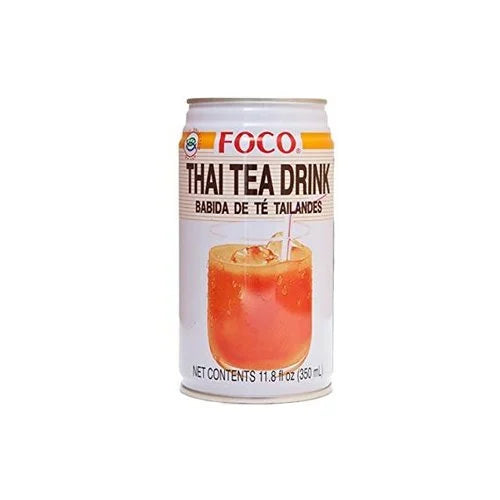 MHD: 05.06.2025 - FOCO Thai Tea Drink, 350 ml