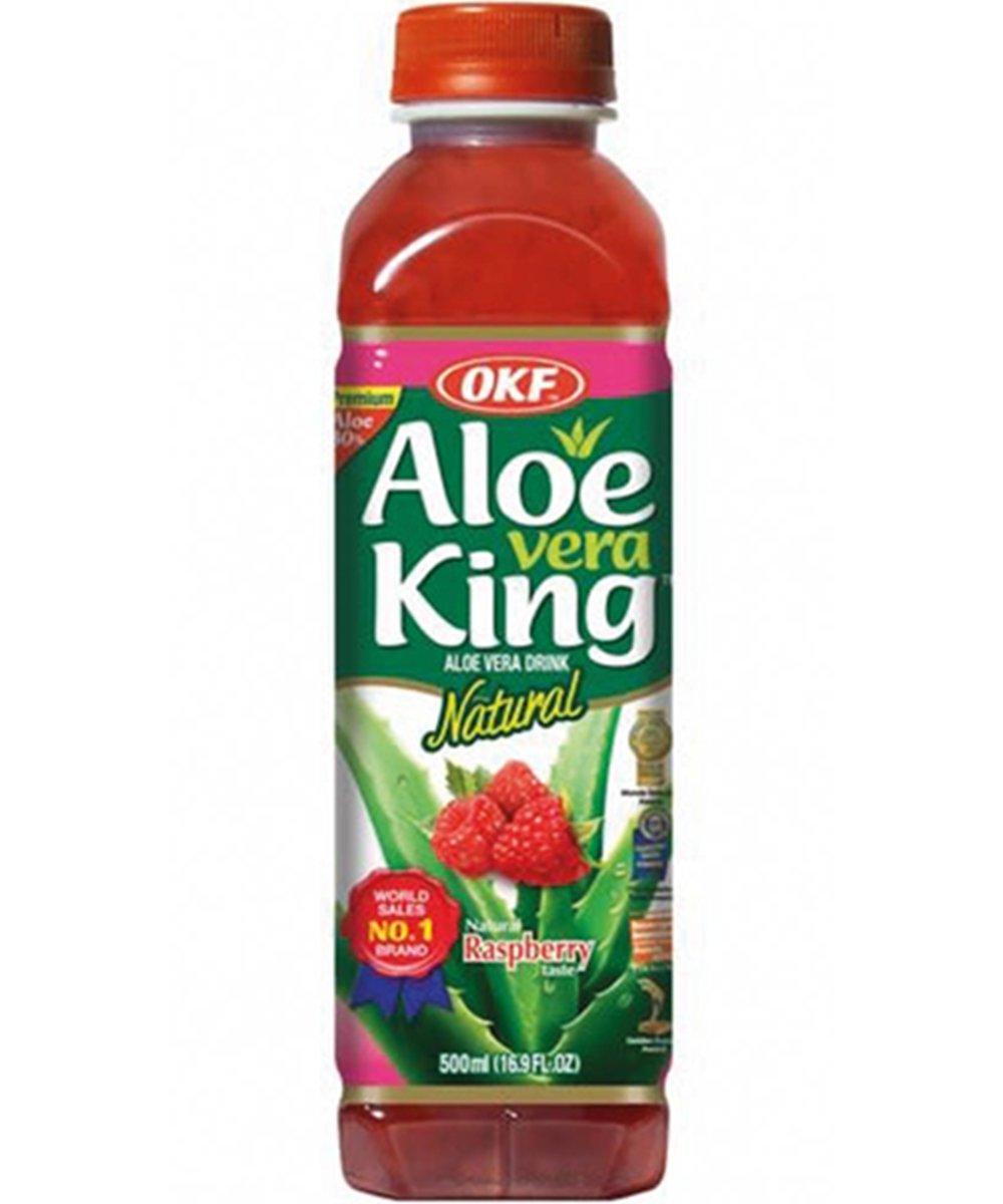 MHD: 07.02.2025 - OKF Aloe Vera mit Himbeere 500 ml