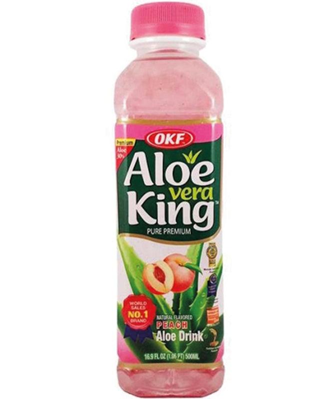 MHD: 07.02.2025 - OKF Aloe Vera mit Pfirsich 500 ml