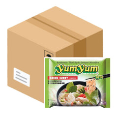 MHD: 15.02.2025 - Yum Yum Instant Nudeln Grünes Curry 30 x 70 g 1 Karton